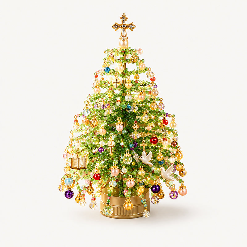 🔥Hot Sale Last Day 50% OFF - DIY Beaded Festival Tree Kit