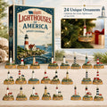 🔥Limited-Time Sale 🗼 24-Day Coastal Lighthouse Christmas Countdown