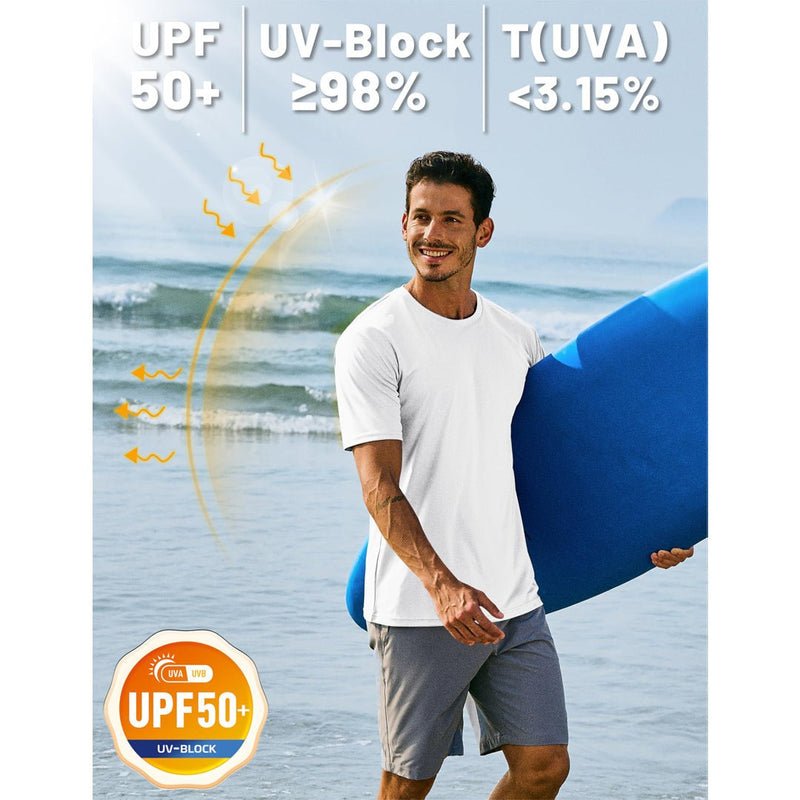 [2 Pcs set] Lightweight Short Sleeve Sun Protection Shirt