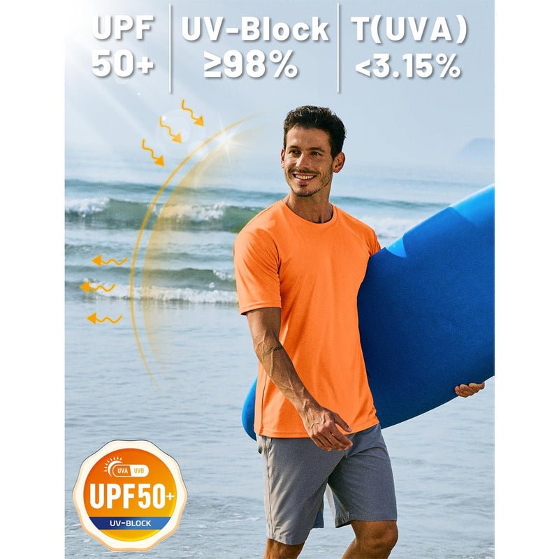 [2 Pcs set] Lightweight Short Sleeve Sun Protection Shirt