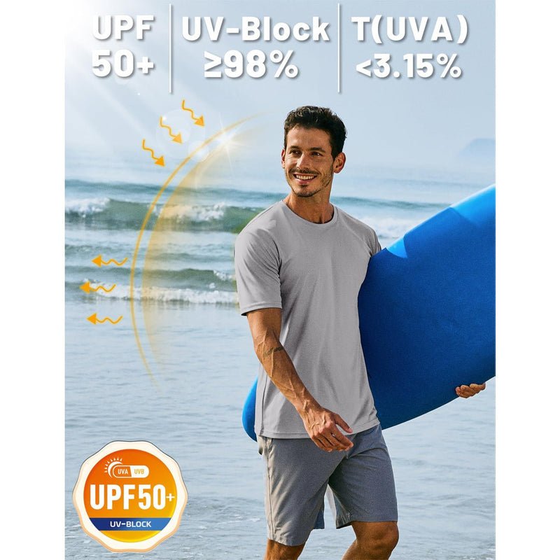 [2 Pcs set] Lightweight Short Sleeve Sun Protection Shirt