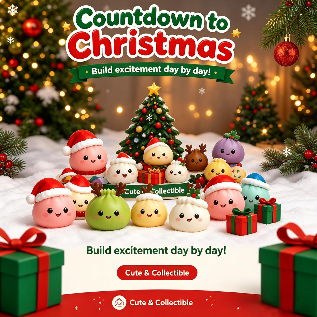 🎄2026 Christmas Plush Toy Advent Calendar