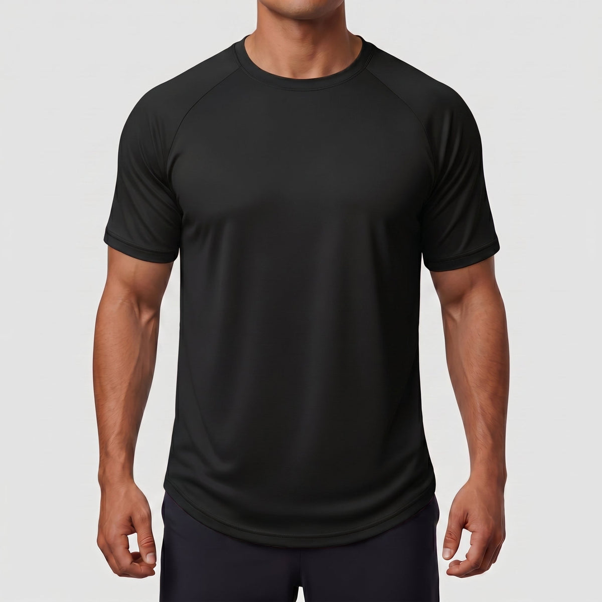 Curved Hem Fashion UPF50+ Quick-Drying Protective Shirt
