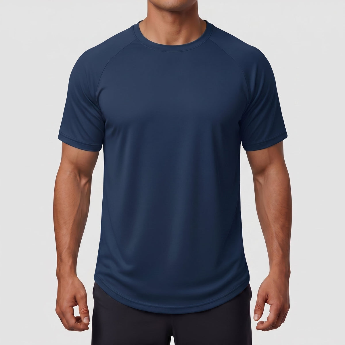 Curved Hem Fashion UPF50+ Quick-Drying Protective Shirt