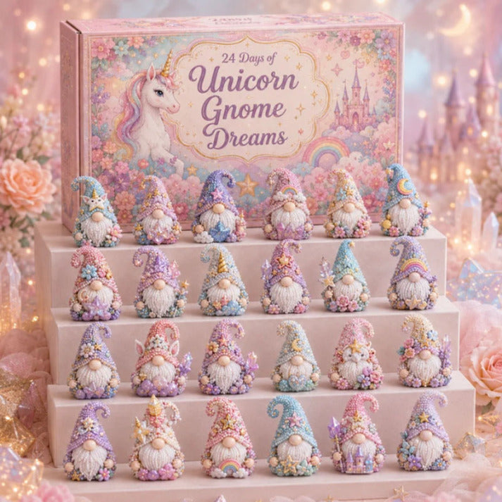 ⚡Massive Savings🔥Limited Time Only🎄🧝24-Piece Gnome Acrylic Advent Calendar