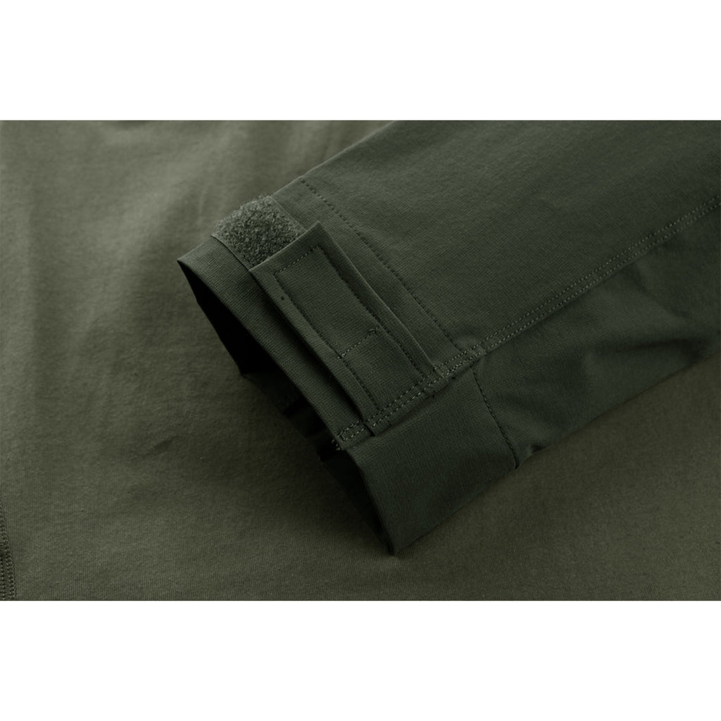 Ligthweight Quarter Zip Military T-Shirt