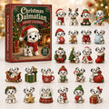 😍🐕24 Days Dalmatian Acrylic Ornament Advent Calendar