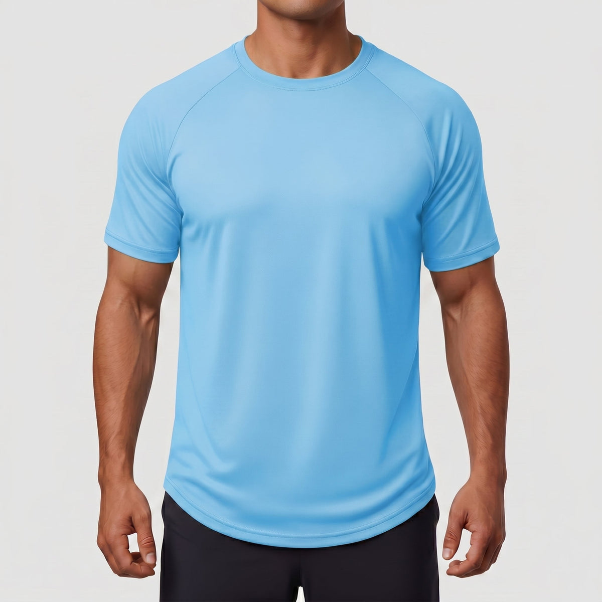 Curved Hem Fashion UPF50+ Quick-Drying Protective Shirt