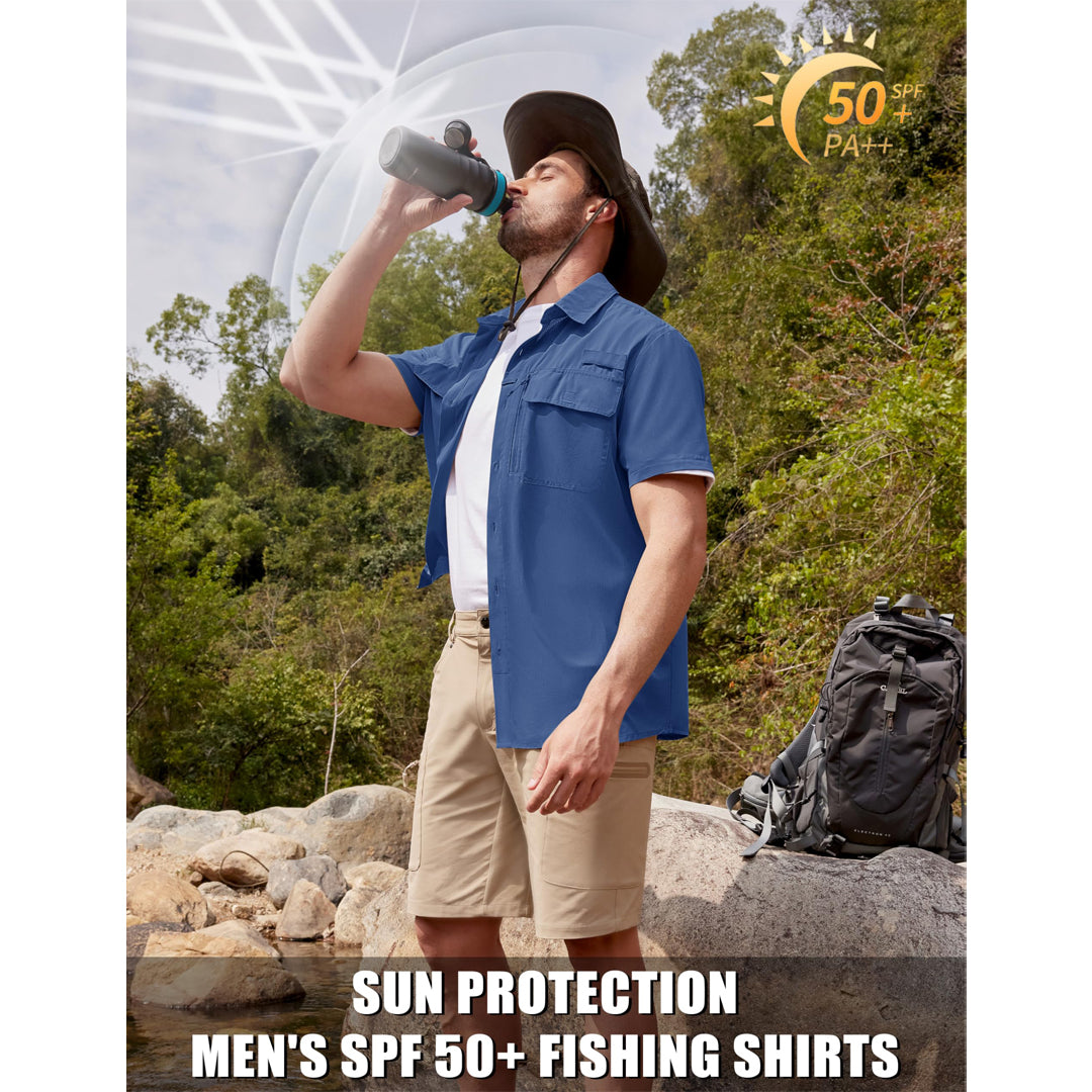 Fishing Shirt UPF 50+ Lightweight Outdoor Shirt