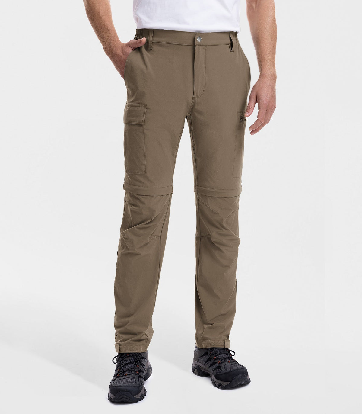 Men's Convertible Hiking Pants Quick Dry Cargo Pants - HikerFlex M015
