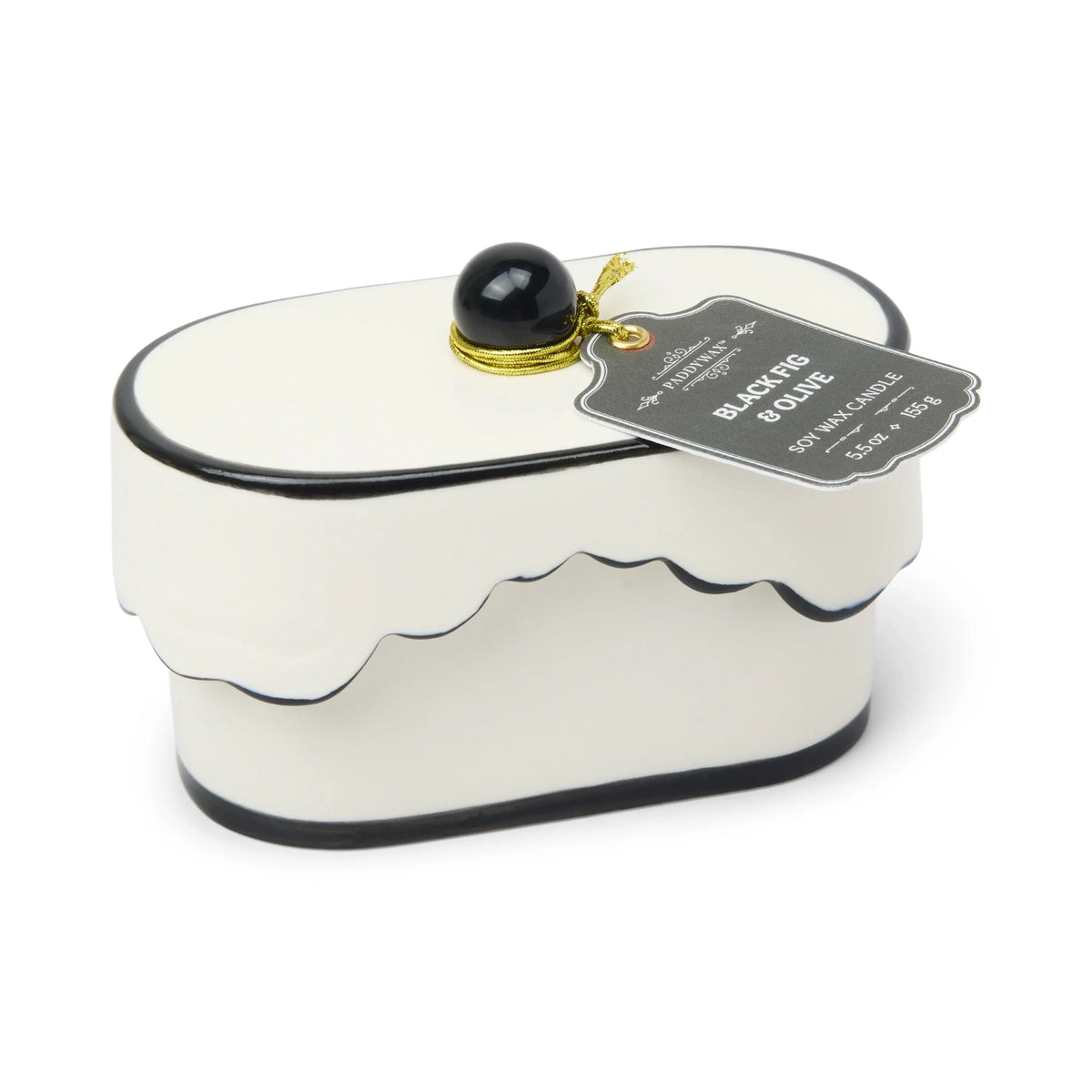 Black Fig & Olive -  Chérie 5.5 oz Ceramic Candle