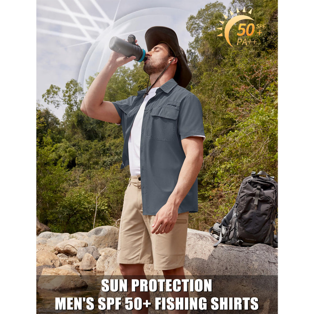 Fishing Shirt UPF 50+ Lightweight Outdoor Shirt