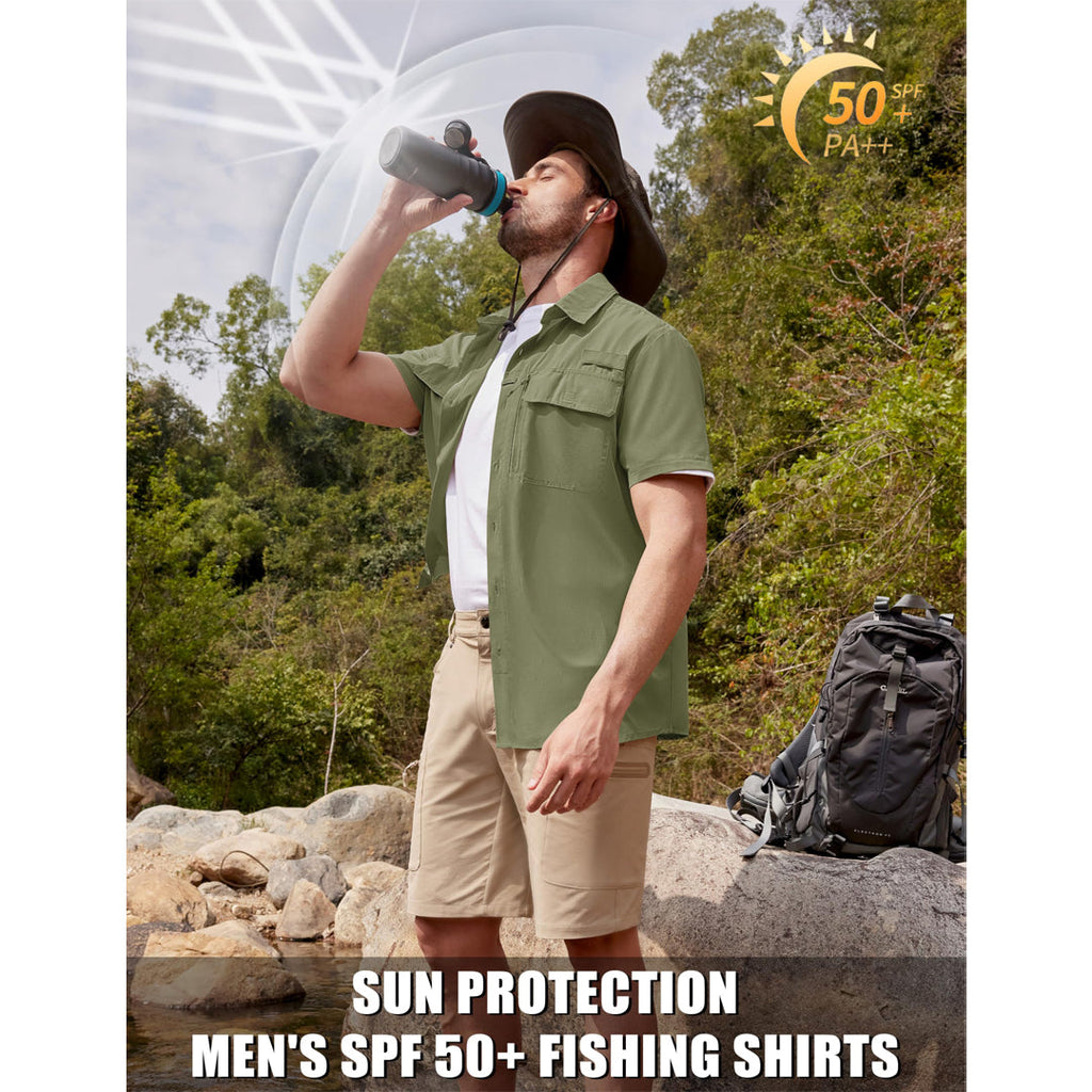 Fishing Shirt UPF 50+ Lightweight Outdoor Shirt
