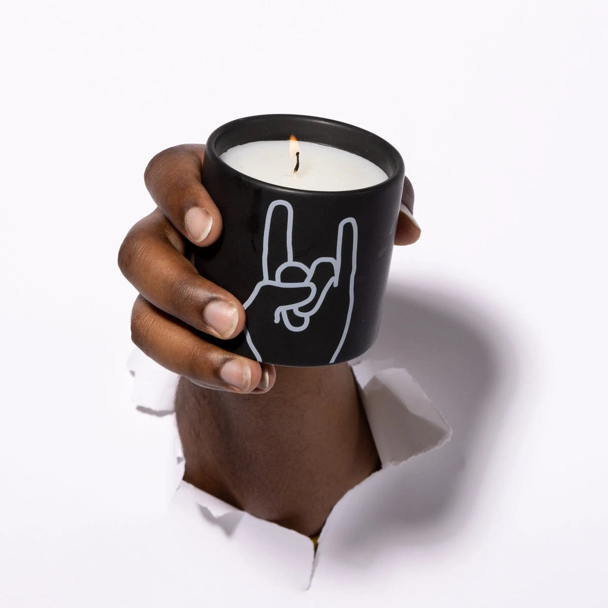 Leather + Oakmoss Rock On - Impressions 5.75 oz Candle