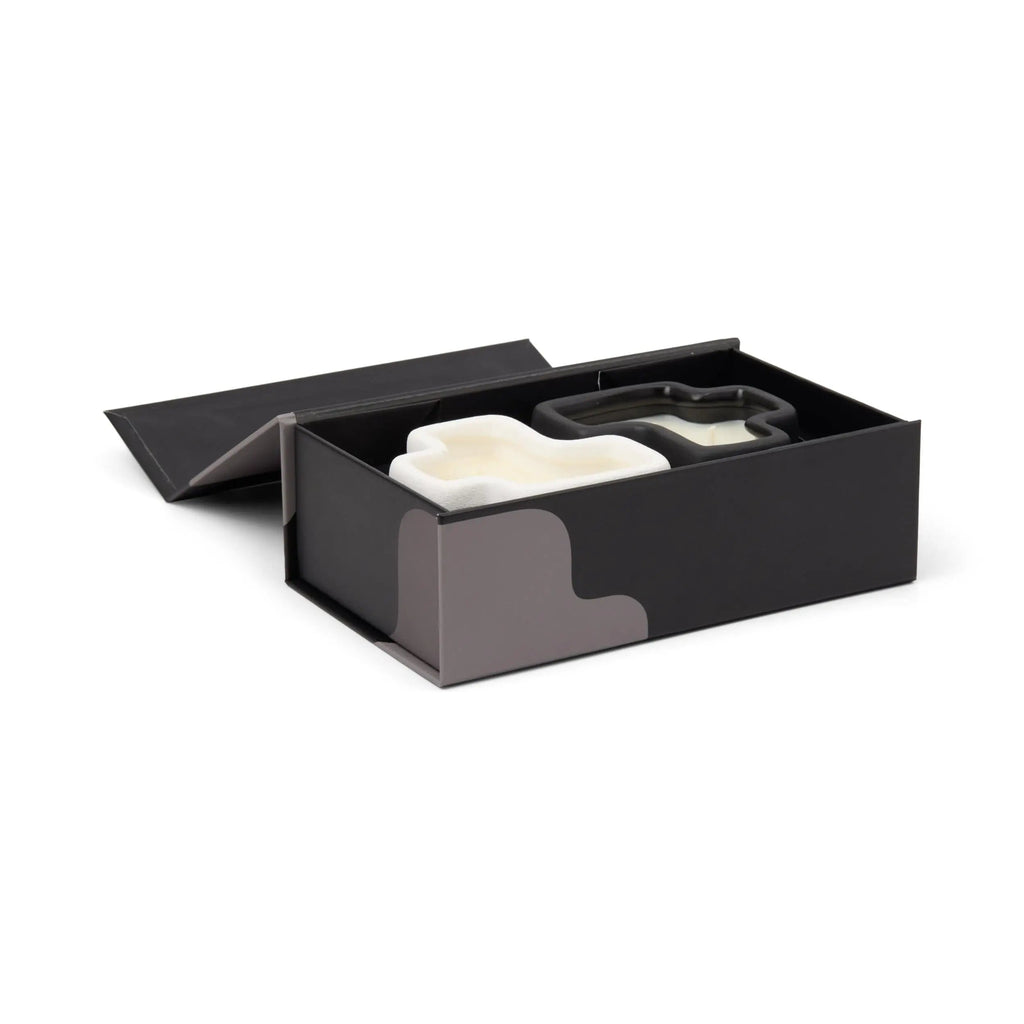 Salted Air & Smoked Woods - Jigsaw 4 oz Candle Boxed Set
