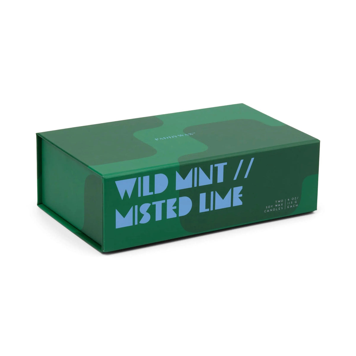Wild Mint & Misted Lime - Jigsaw 4 oz Candle Boxed Set
