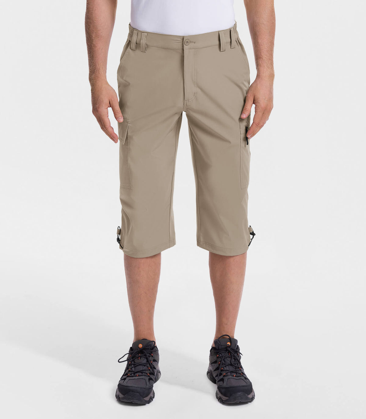 Men's 3/4 Short Bermuda Cargo Outdoor Capris - TrailPioneer M031