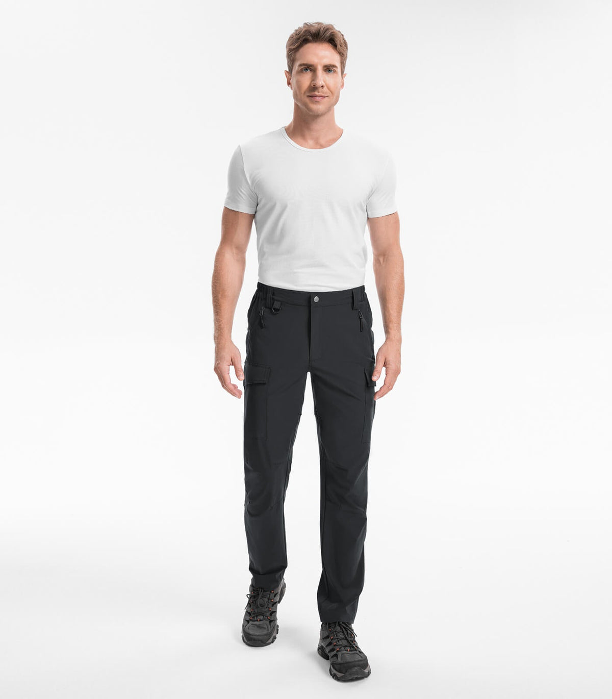 Men's Hiking Cargo Pants Water-Resistant Quick Dry - HikerFlex M033