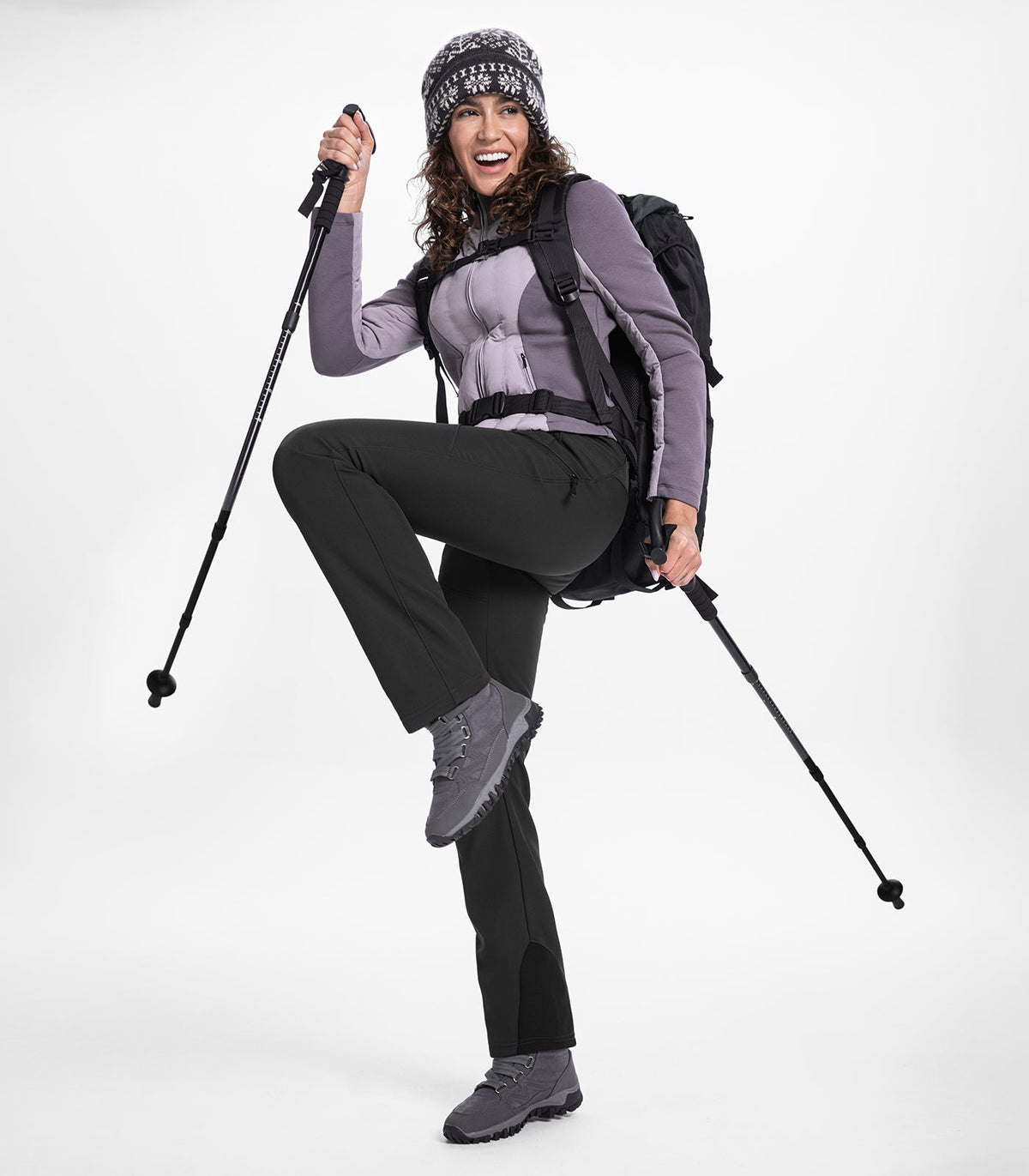 Women's Snow Ski Fleece lined Pants - SnowVenture W053