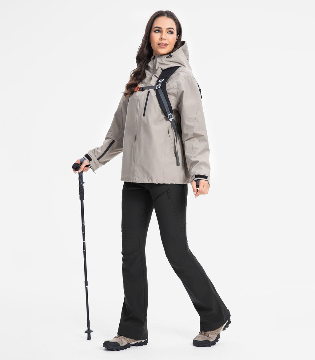 Women's Snow Ski Fleece lined Pants - SnowVenture W051