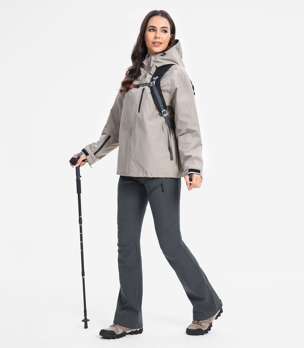 Women's Snow Ski Fleece lined Pants - SnowVenture W051