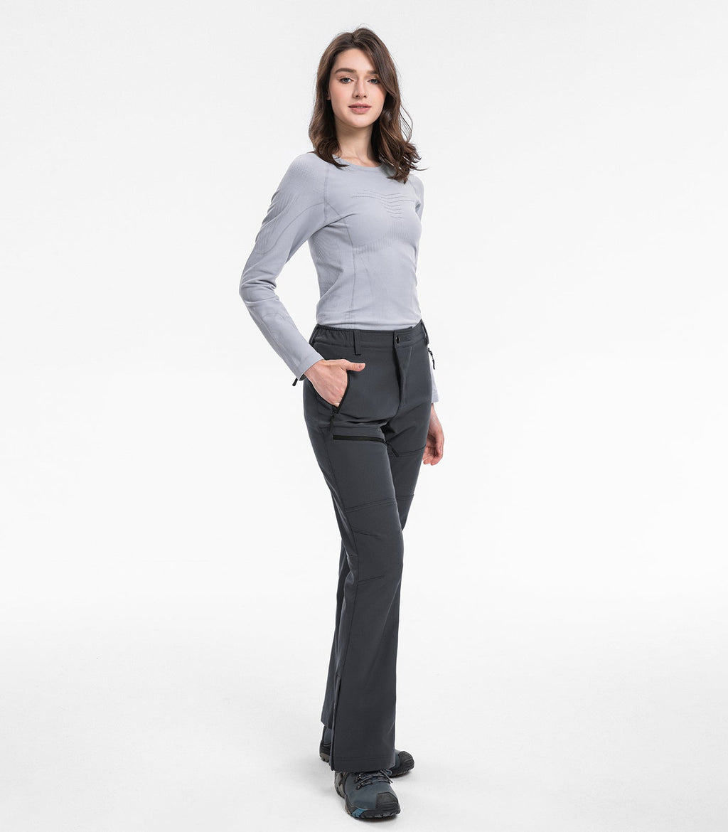 Women's Snow Ski Flare Hiking Pants - SnowVenture W021