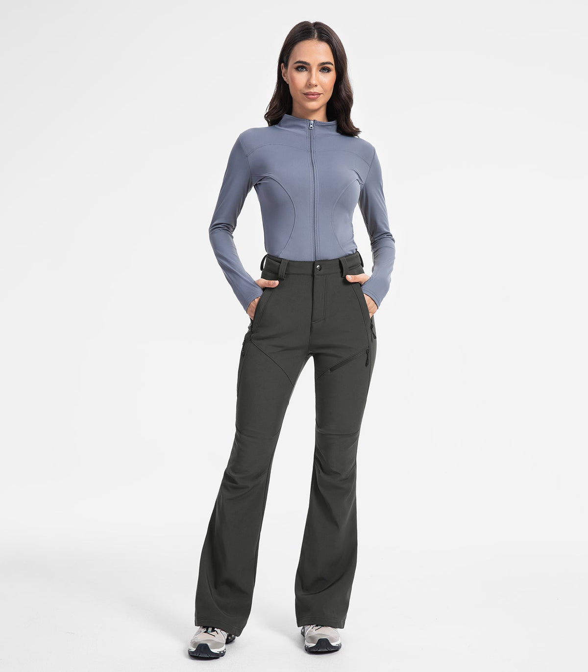 Women's Snow Ski Fleece lined Pants - SnowVenture W051