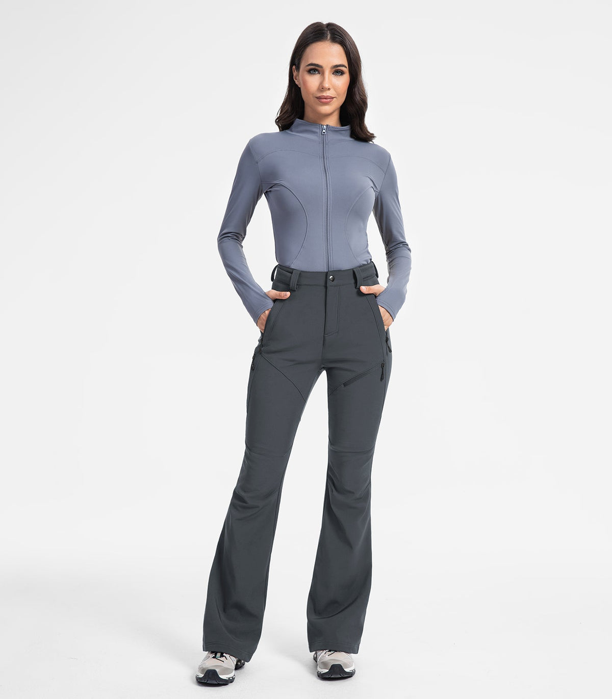 Women's Snow Ski Fleece lined Pants - SnowVenture W051