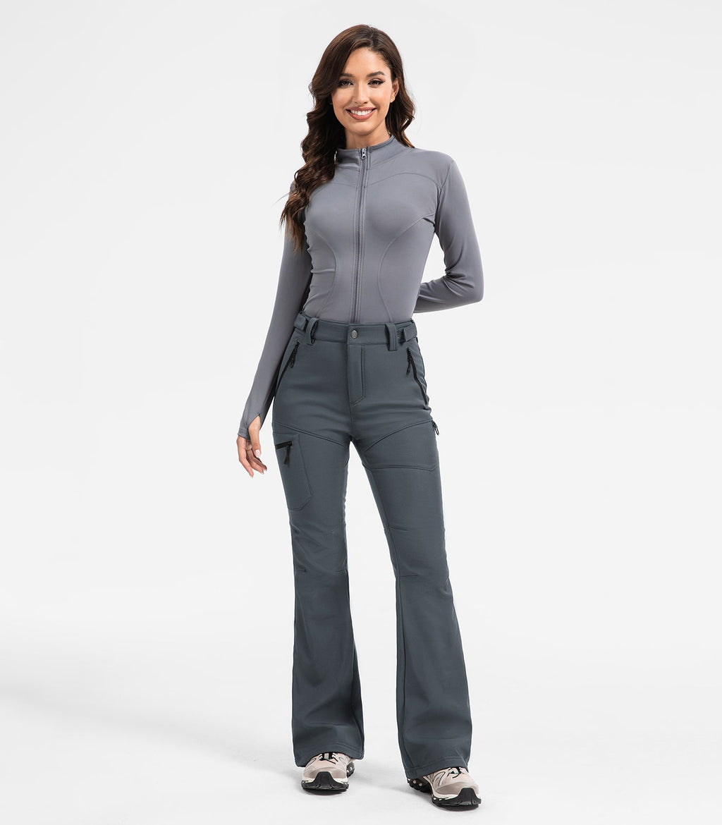 Women's Snow Ski Fleece lined Pants - SnowVenture W050