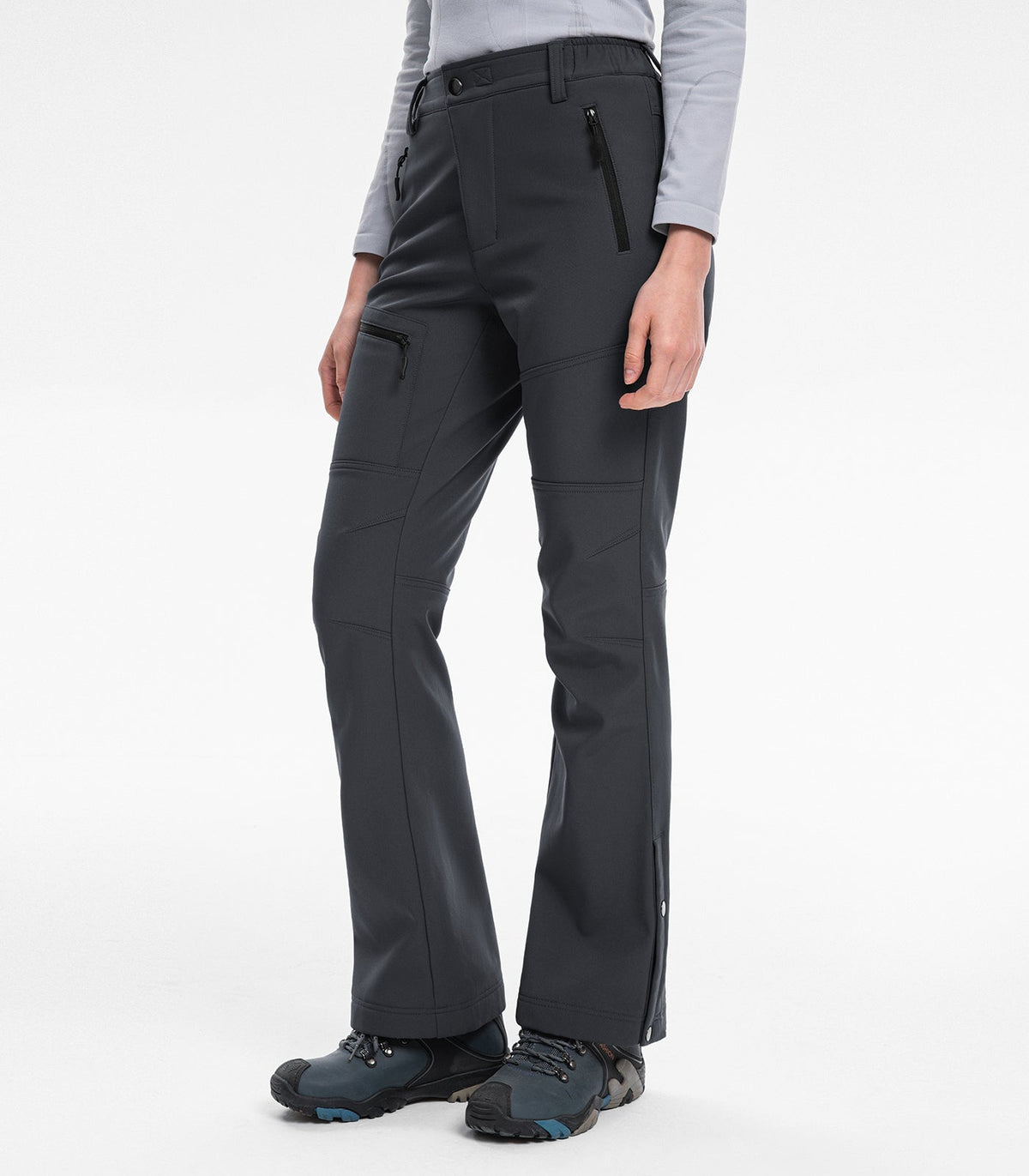 Women's Snow Ski Flare Hiking Pants - SnowVenture W021