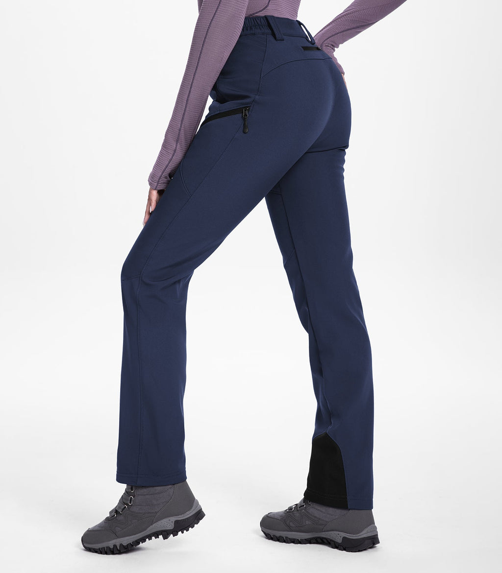 Women's Snow Ski Fleece lined Pants - SnowVenture W053