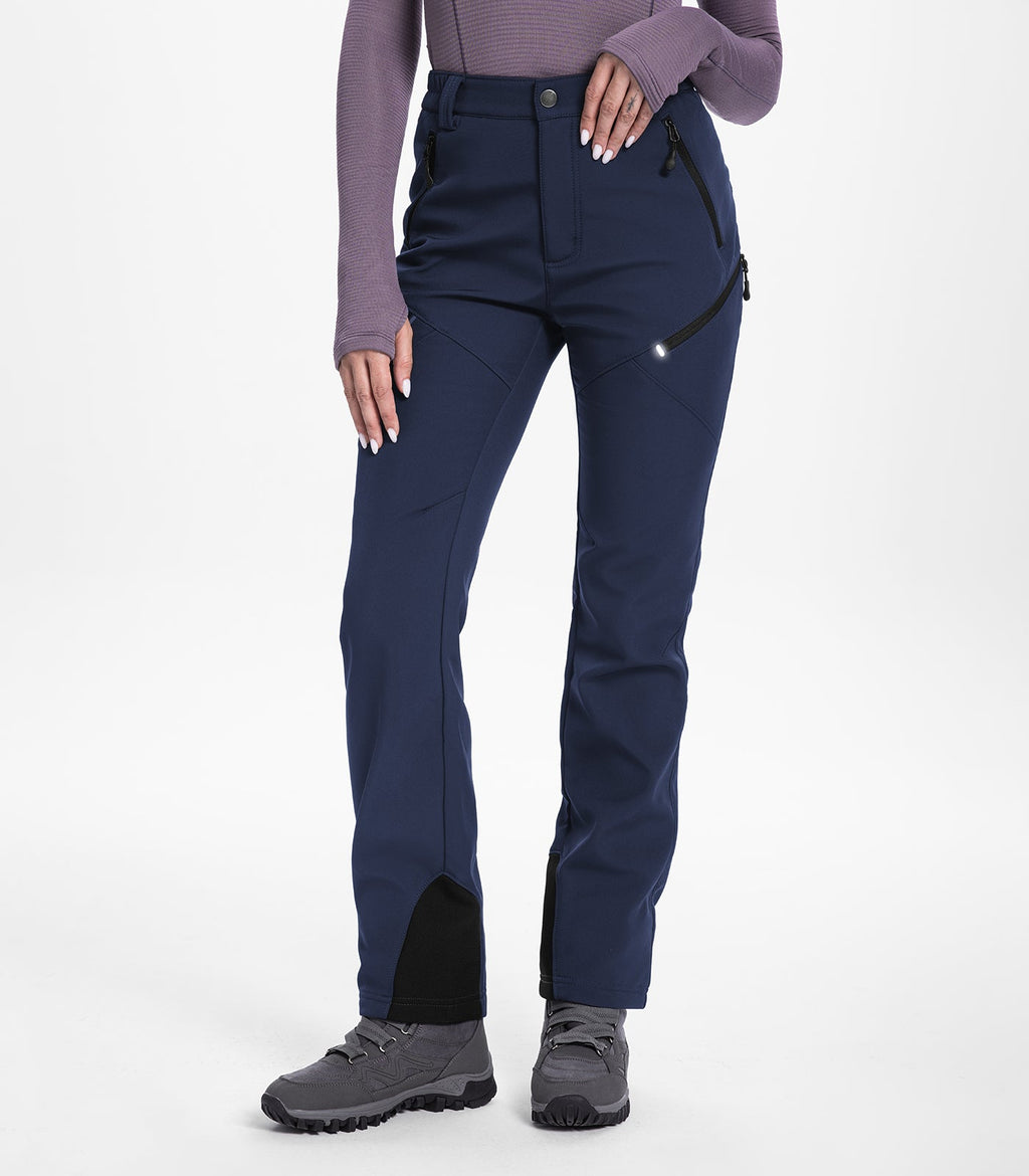 Women's Snow Ski Fleece lined Pants - SnowVenture W053