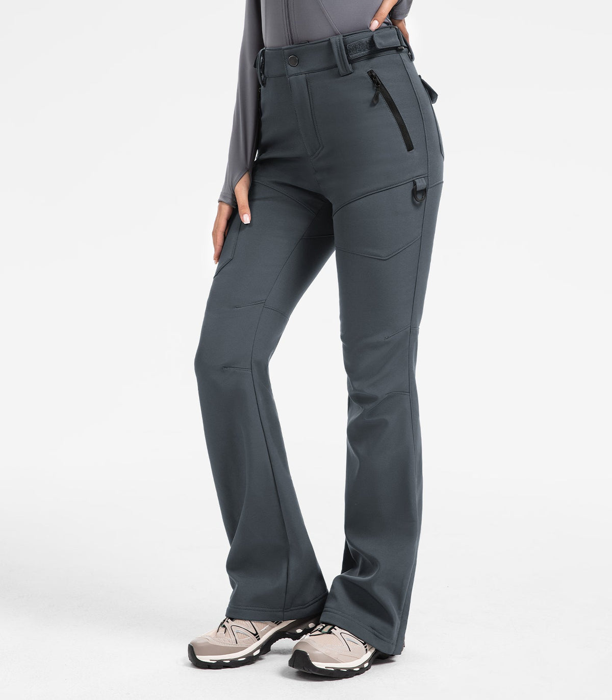Women's Snow Ski Fleece lined Pants - SnowVenture W050