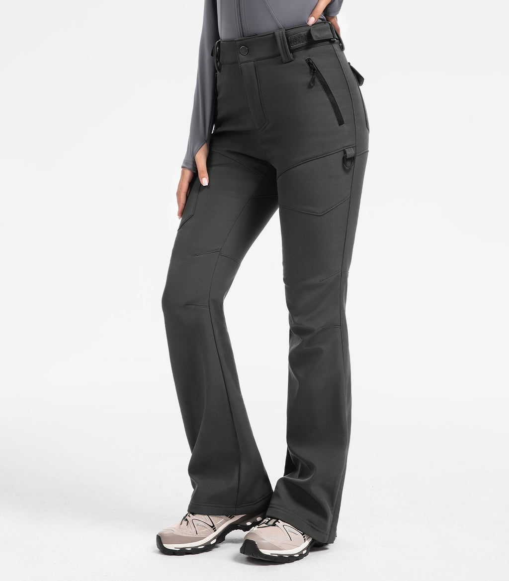 Women's Snow Ski Fleece lined Pants - SnowVenture W050
