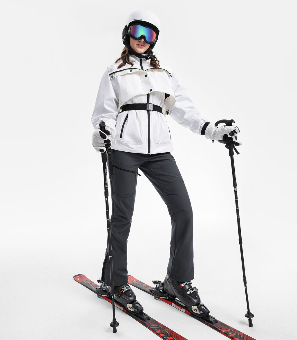 Women's Snow Ski Flare Hiking Pants - SnowVenture W021