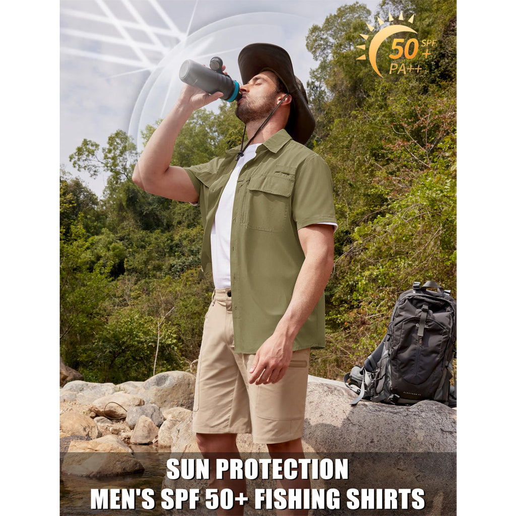 Fishing Shirt UPF 50+ Lightweight Outdoor Shirt