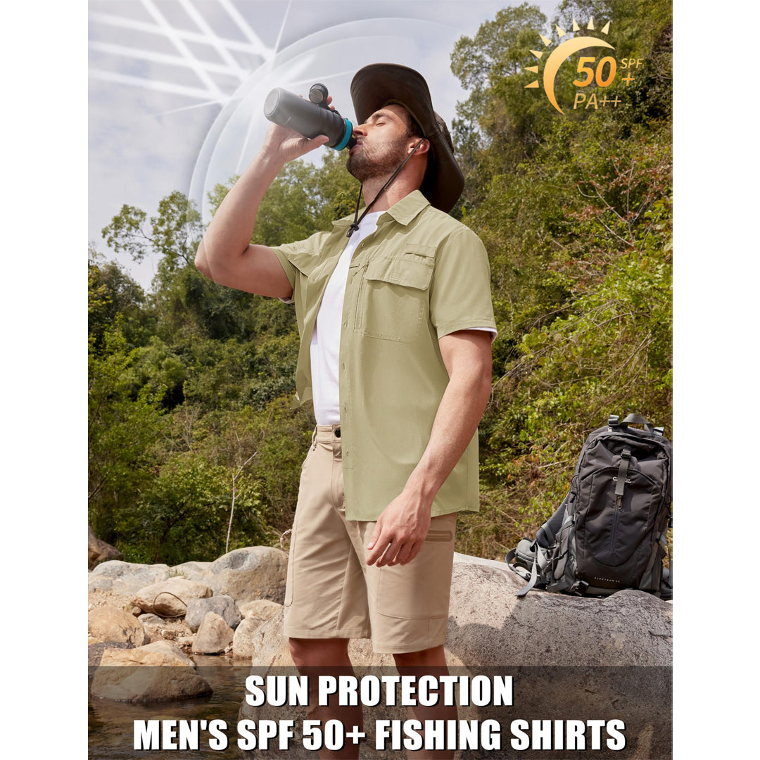 Fishing Shirt UPF 50+ Lightweight Outdoor Shirt