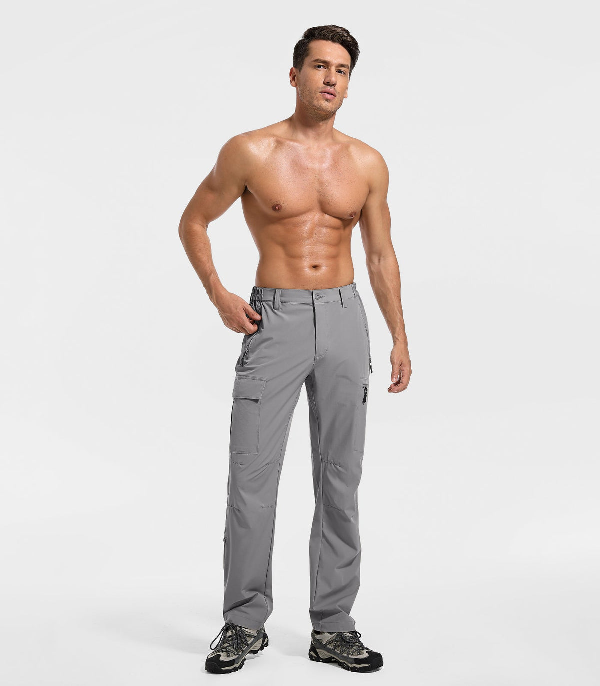 Men's Lightweight Waterproof Hiking Pants Quick-Dry Pants - HikerFlex M030