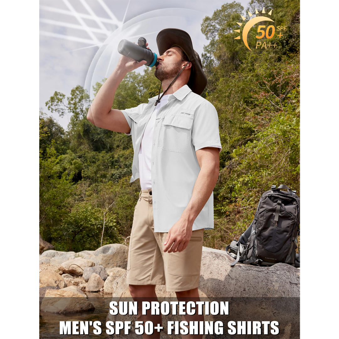 Fishing Shirt UPF 50+ Lightweight Outdoor Shirt