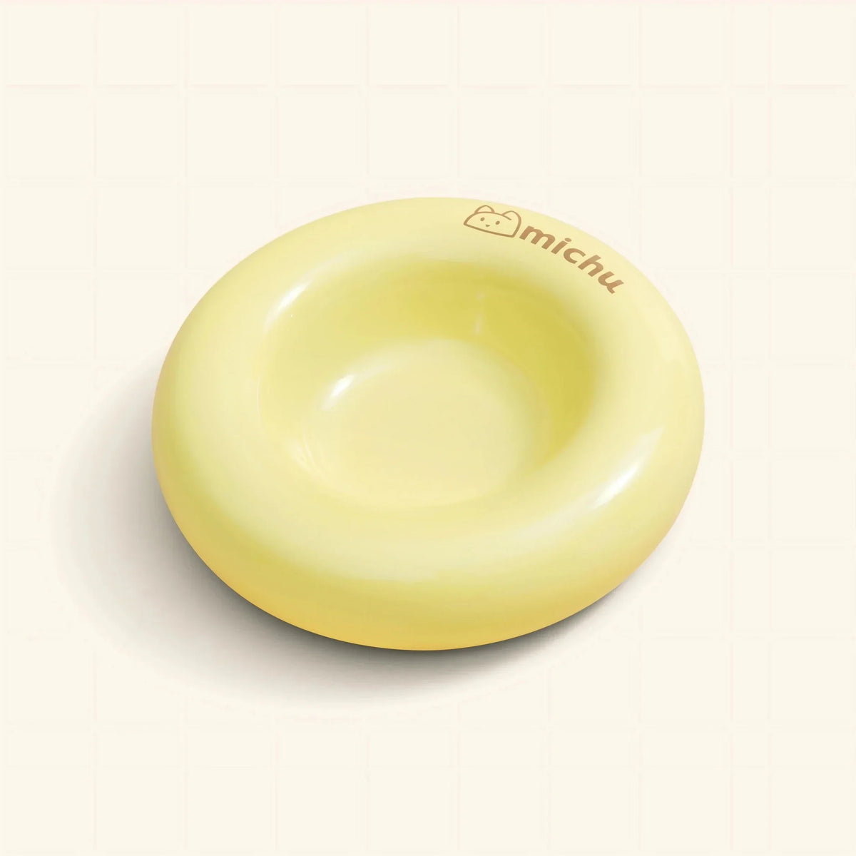 Bagel Ceramic Cat Bowl – Anti-Whisker Cat Food Bowl - Dore
