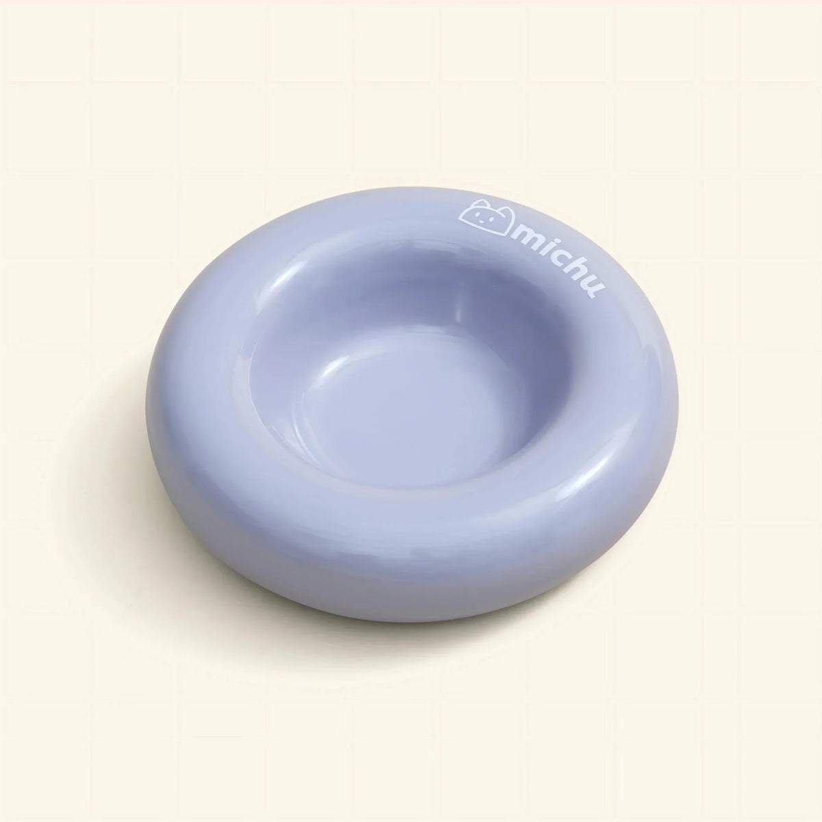 Bagel Ceramic Cat Bowl – Anti-Whisker Cat Food Bowl - Reve