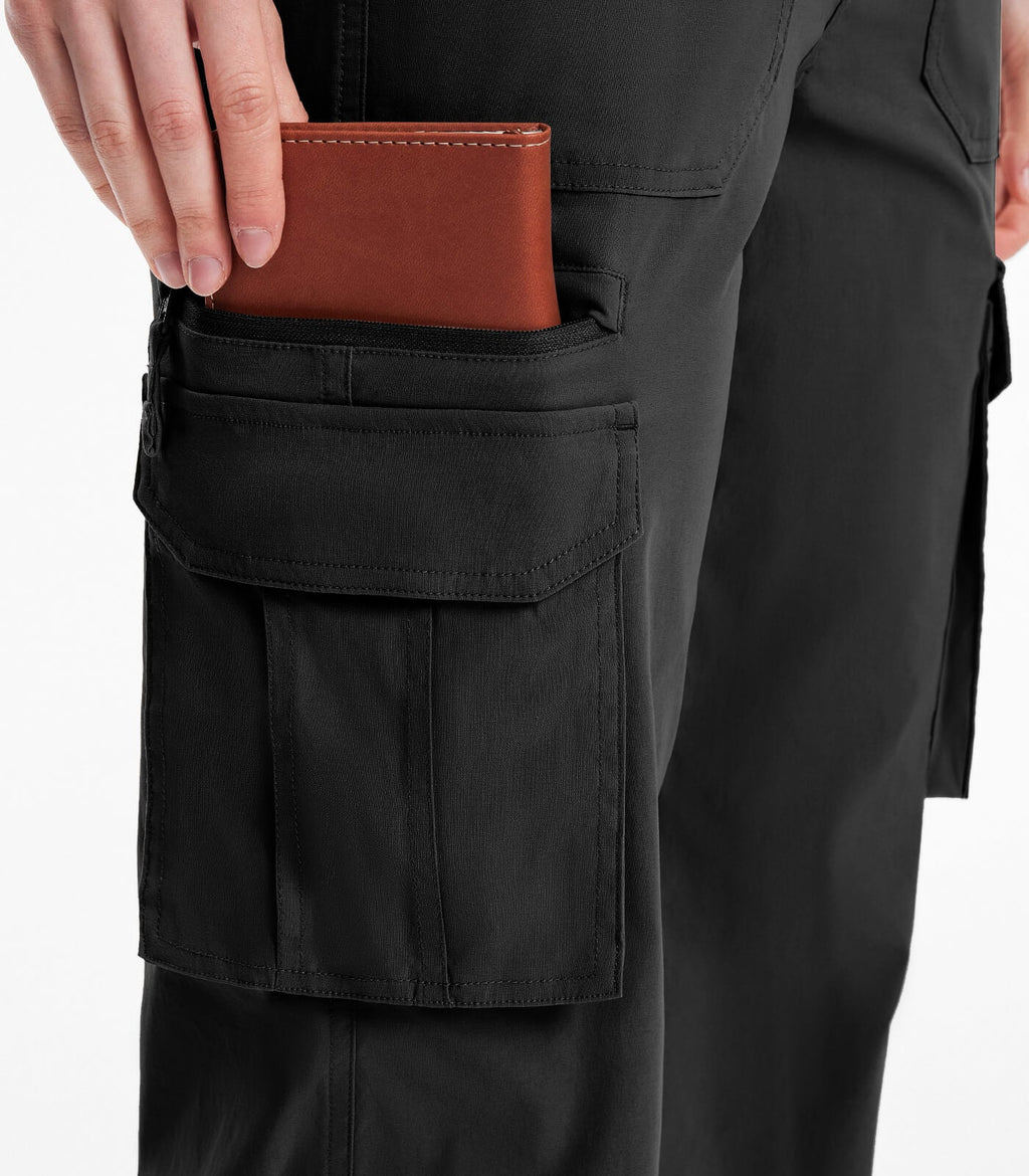 Women's Cargo Hiking Pants High Waisted - HikerFlex W037