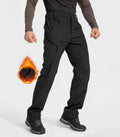 Men's Snow Ski Fleece lined Pants - SnowVenture M054