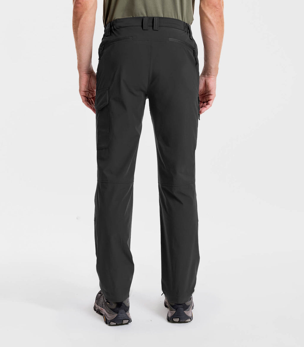 Men's Hiking Cargo Pants Waterproof Quick Dry 7 Pockets - HikerFlex M034