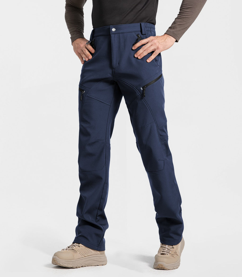Men's Snow Ski Fleece lined Pants - SnowVenture M054