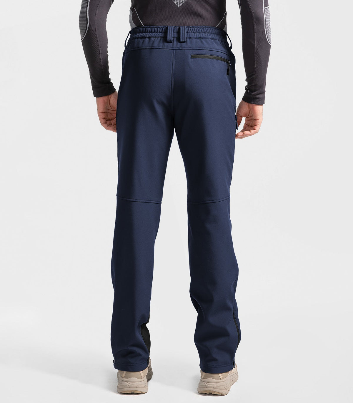 Men's Snow Ski Fleece lined Pants - SnowVenture M055