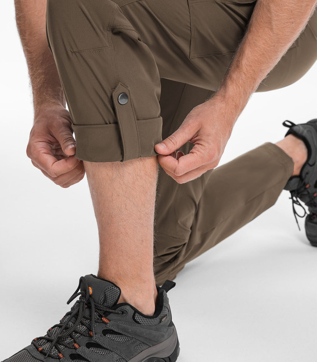 Men's Hiking Cargo Pants Water-Resistant Quick Dry - HikerFlex M033