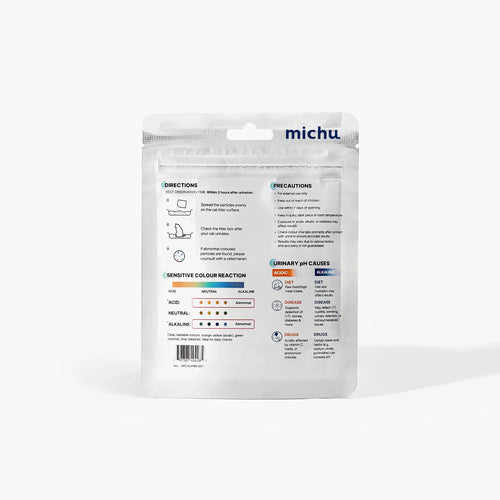 Cat Health Monitoring Pellets - Colour Changing Indicators For Home Urine Testing