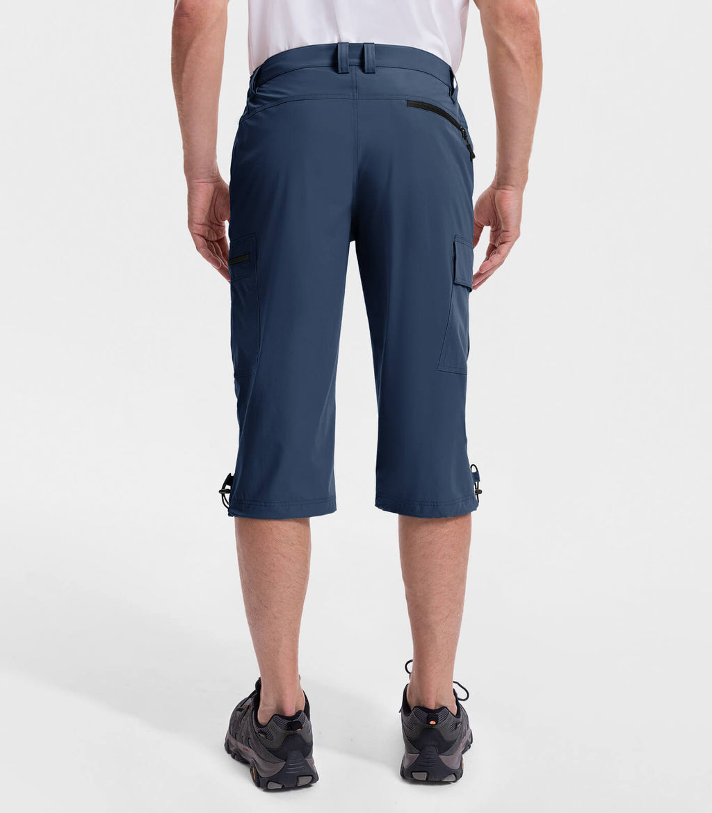 Men's 3/4 Short Bermuda Cargo Outdoor Capris - TrailPioneer M031