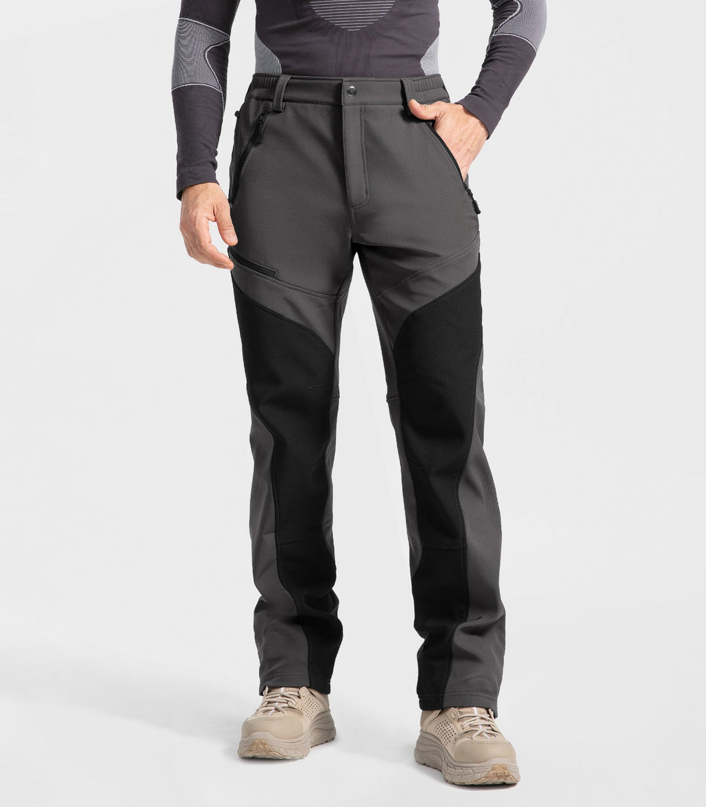 Men's Snow Ski Fleece lined Pants - SnowVenture M055
